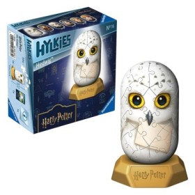 Ravensburger - Puzzle 3D Hylkies Harry Potter mini figurina de colectie Hedwig 54 piese Ravensburger - 1